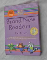 Brand New Readers purple set - książeczki do nauki angielskiego