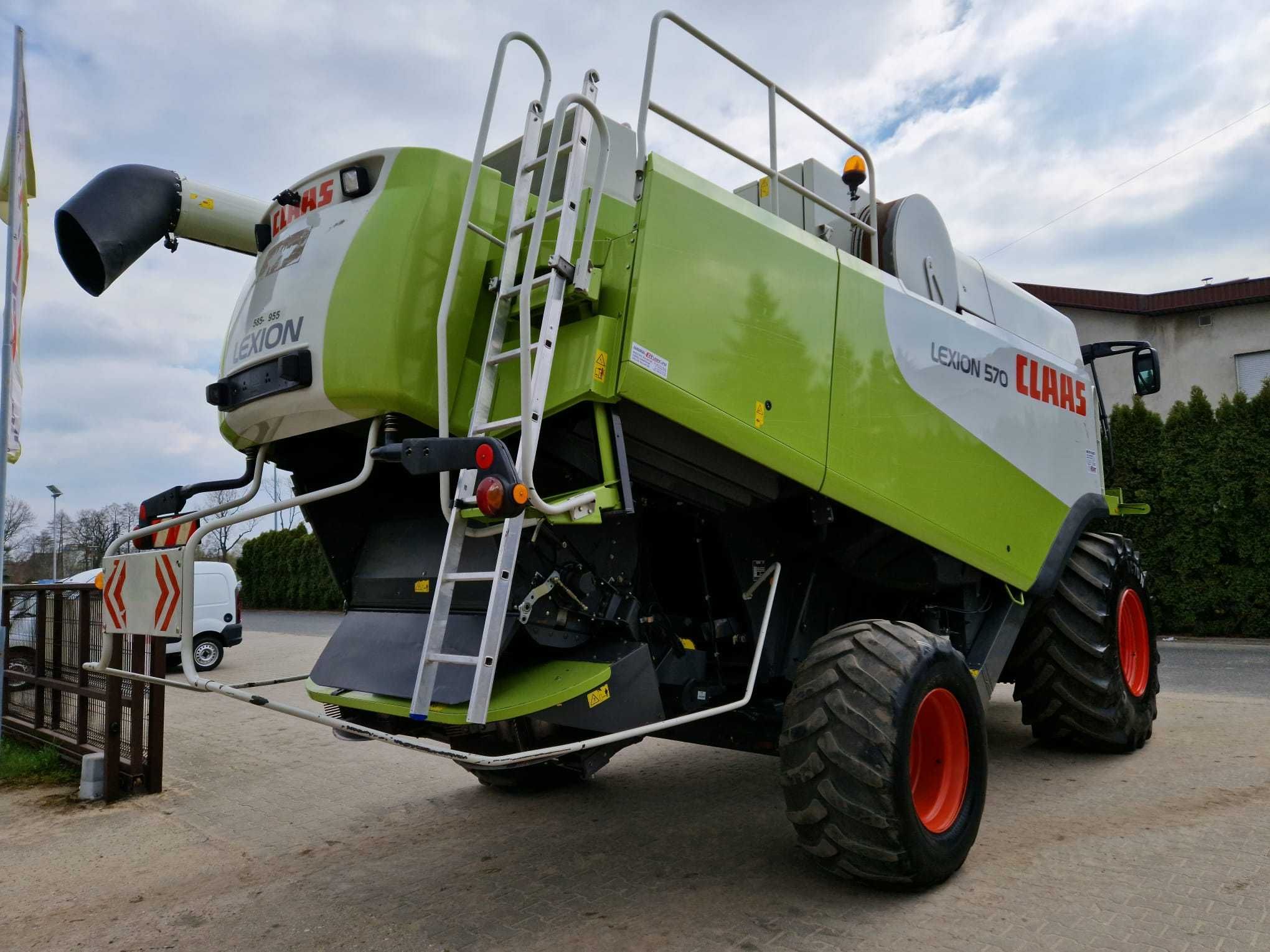 Cena 419 tyś PLN netto, Claas Lexion 570, Vario 750