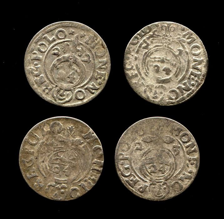 Zygmunt III Waza - cztery półtoraki