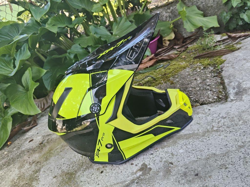Capacete motocross