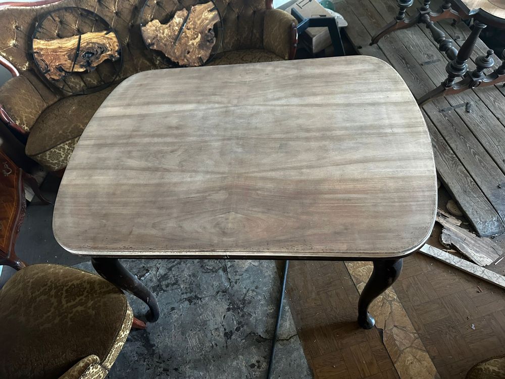 Stylowy stół rozkładany ludwik do renowacji