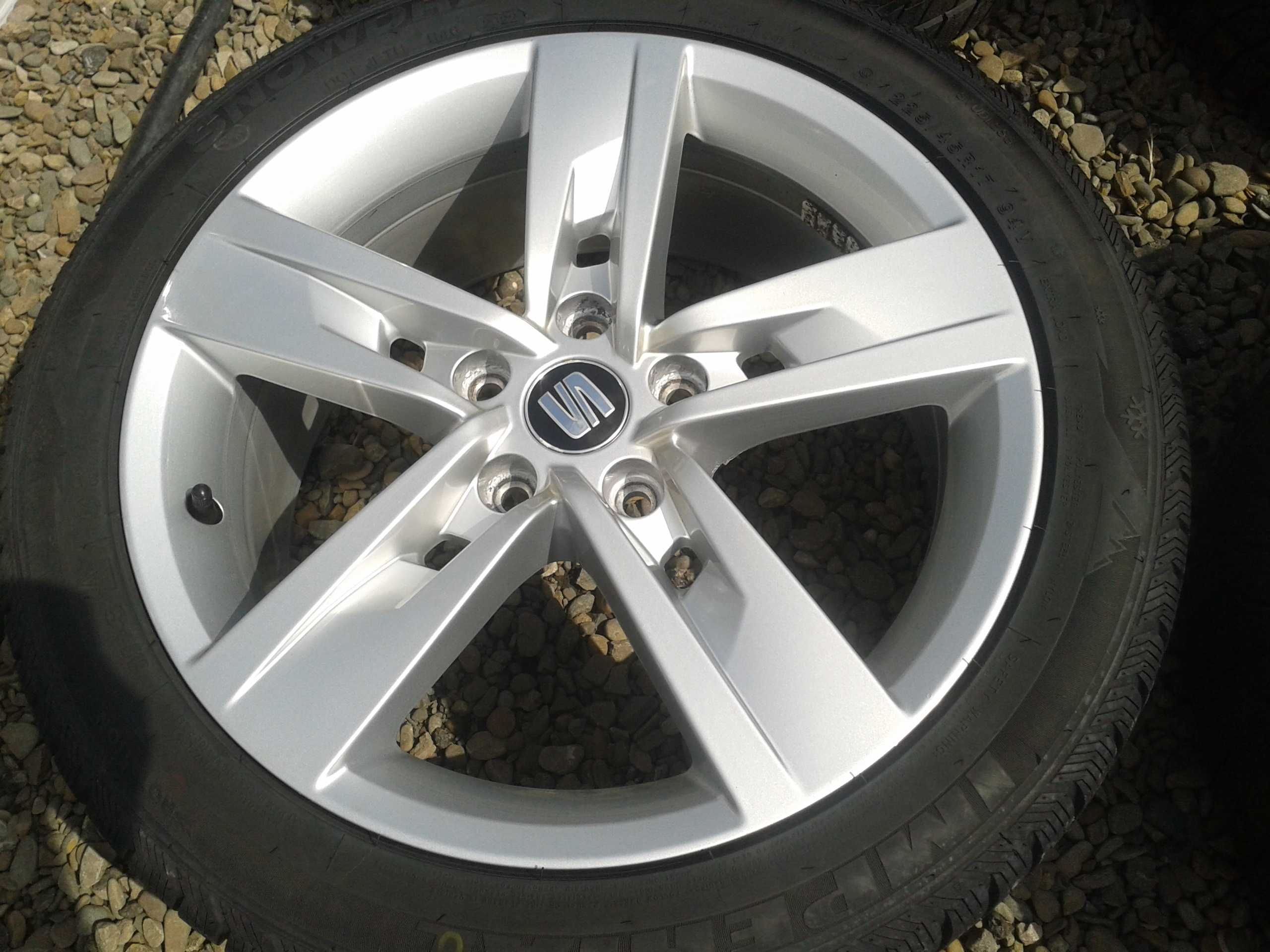 oryginalne kola r17 seat leon altea toledo 24rok 225 45 5f0 mielec fr