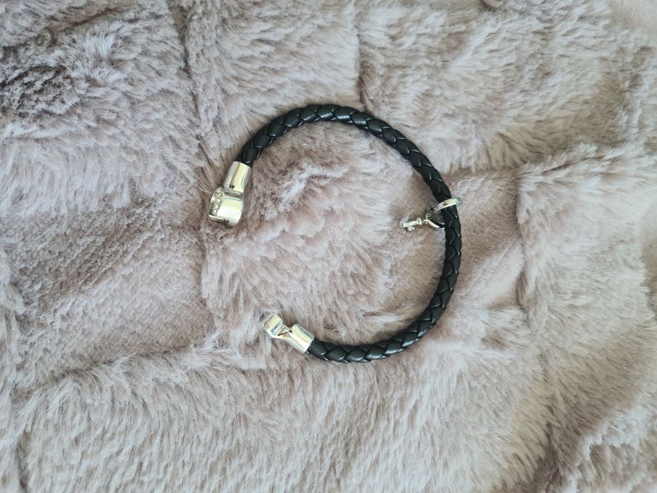 Pulseira Preta Swarovski Original