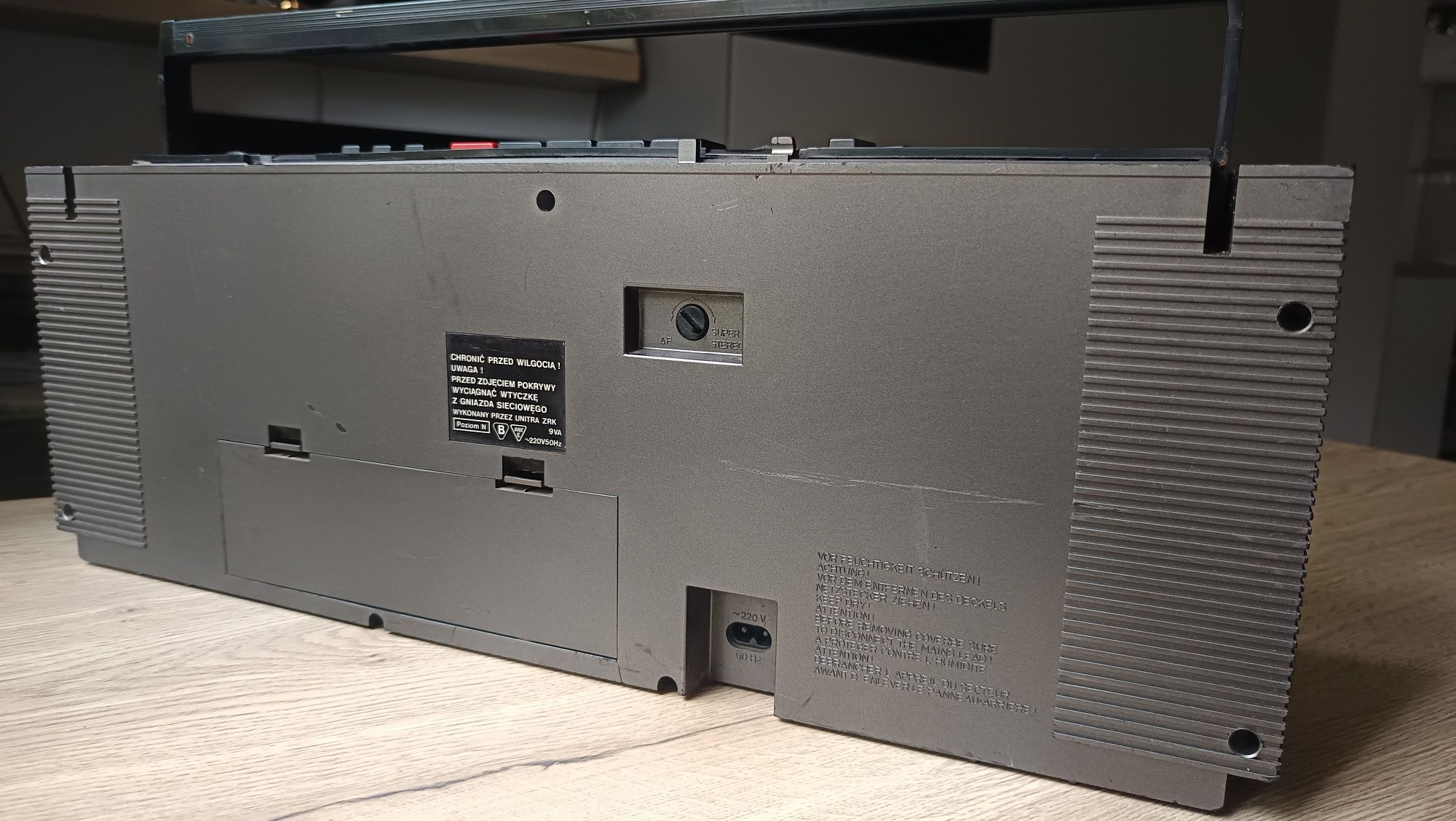 Radiomagnetofon 2 sztuki UNITRA ZRK Kasprzak RMS 475A Stereo Kaseciak