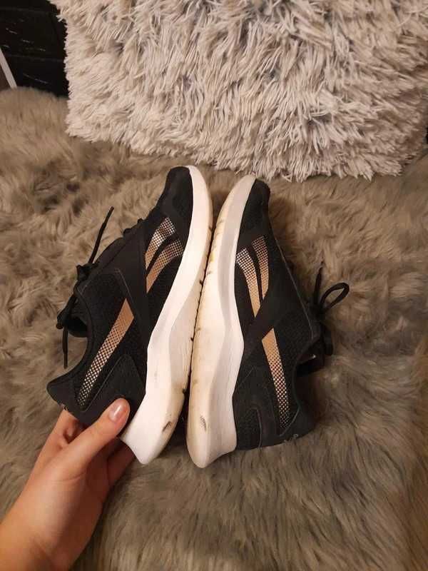 Czarne adidasy damskie Reebok rozm 40,5