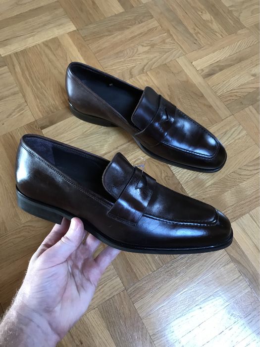 Туфли лофери bally tods ferragamo zegna