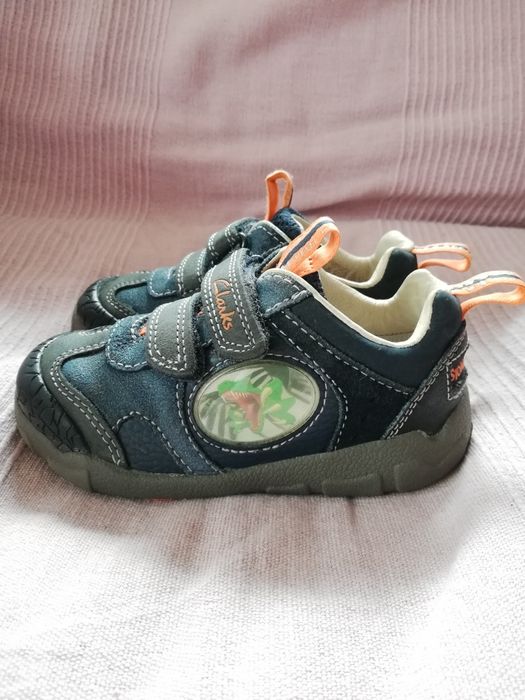 Adidasy CLARKS roz. 24 adidaski,skóra nat, STOMPO SAURUS buty sportowe