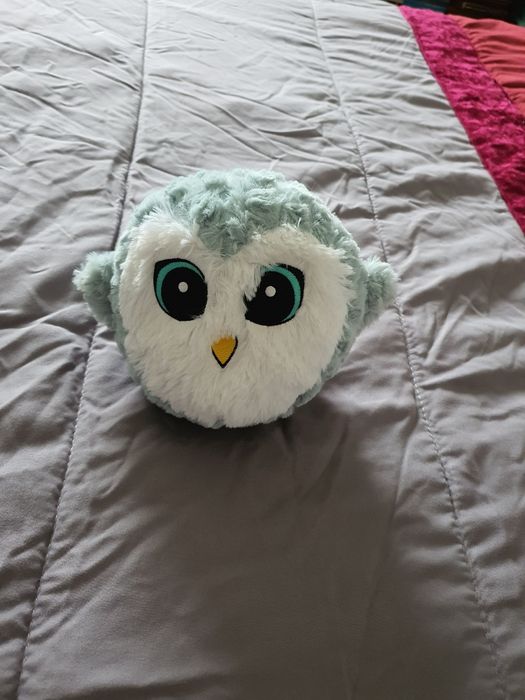 Conjunto 4 peluches Coruja Morcego Texugo e Pica-Pau