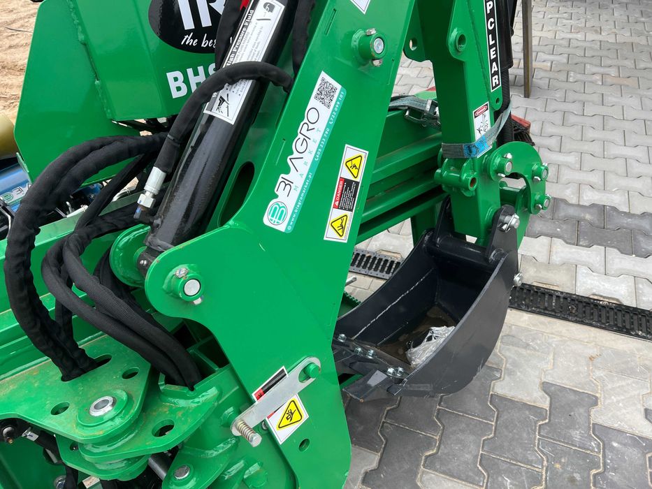 Łyżka na tył mini traktorka na WOM Koparka głębokość do 1.75m --RATY--