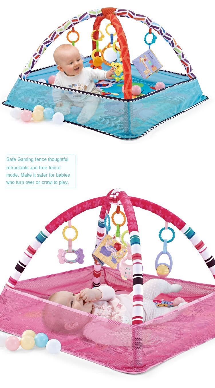 Детский игровой коврик, манеж для новорождённых. Activity gym&play mat