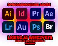 Programy Adobe 2024. LR, PS, AE, PP, AI i wiele innych windows/macos