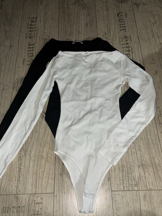 Боді xs-s, чорного та білого кольору