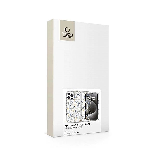 Tech-Protect Magmood Magsafe Iphone 16 Pro Spring Flowers