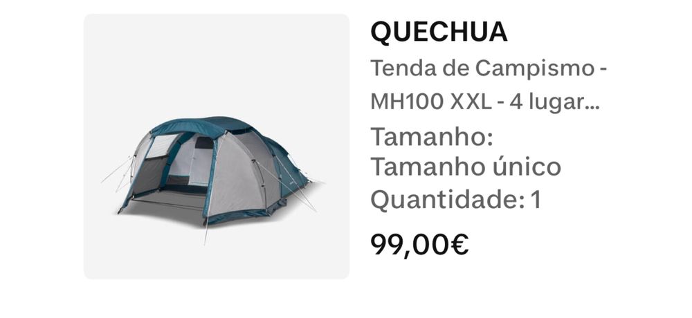 Full camping equipment