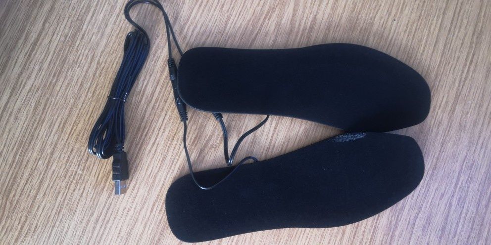 Устілки з підігрівом, стельки с подогревом USB 35-46р