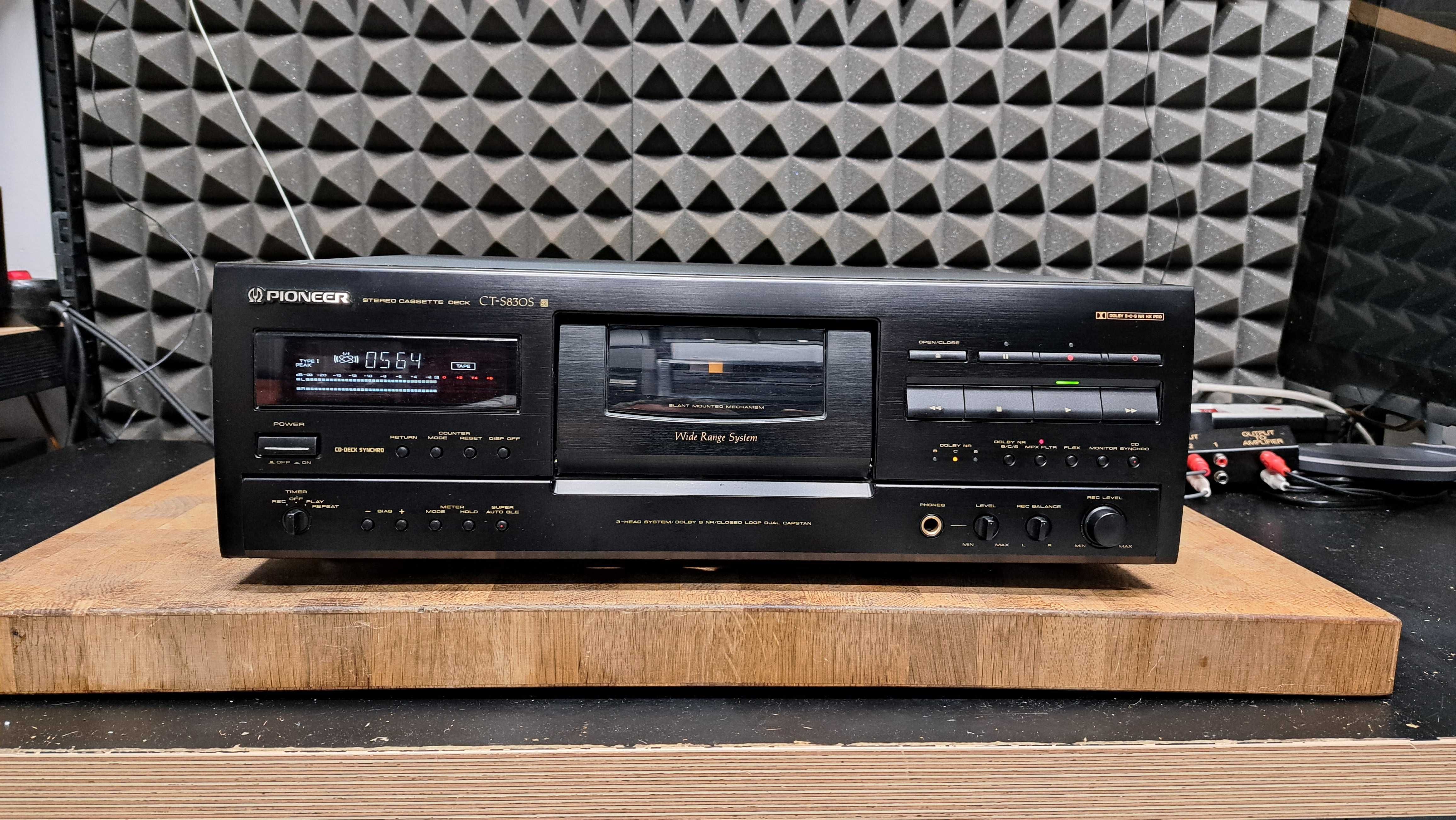 Deck Pioneer CT-S830S 3head