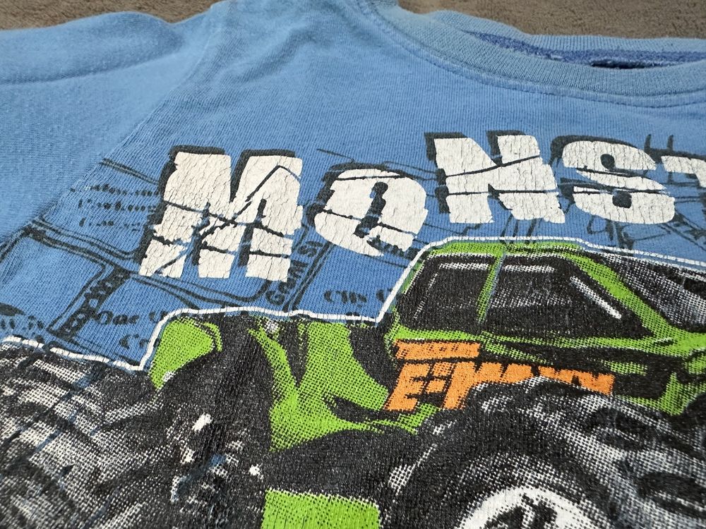 Bluzka Monster Truck 1,5-2lata 18-24 msc 86-92cm #1753