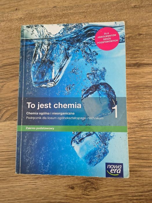 Książka to jest chemia 1