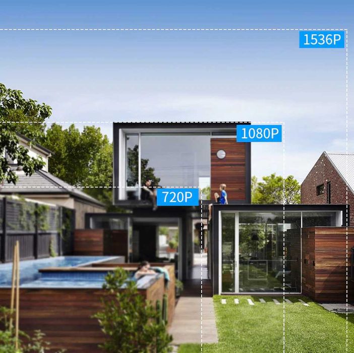 Câmara de Videogilância Wi-fi de Visão Noturna