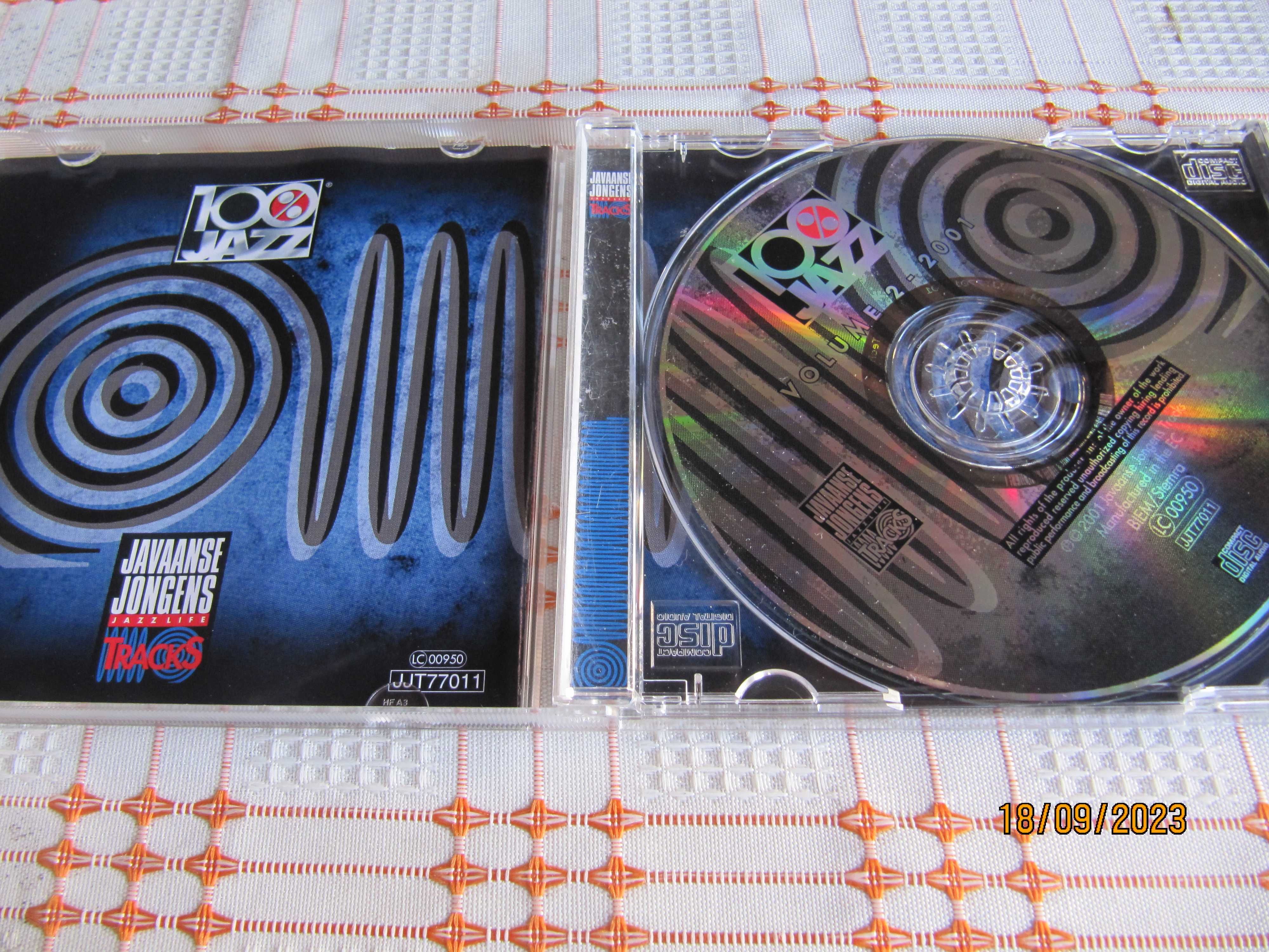 CD - 100% Jazz - Volume 2 - 2001