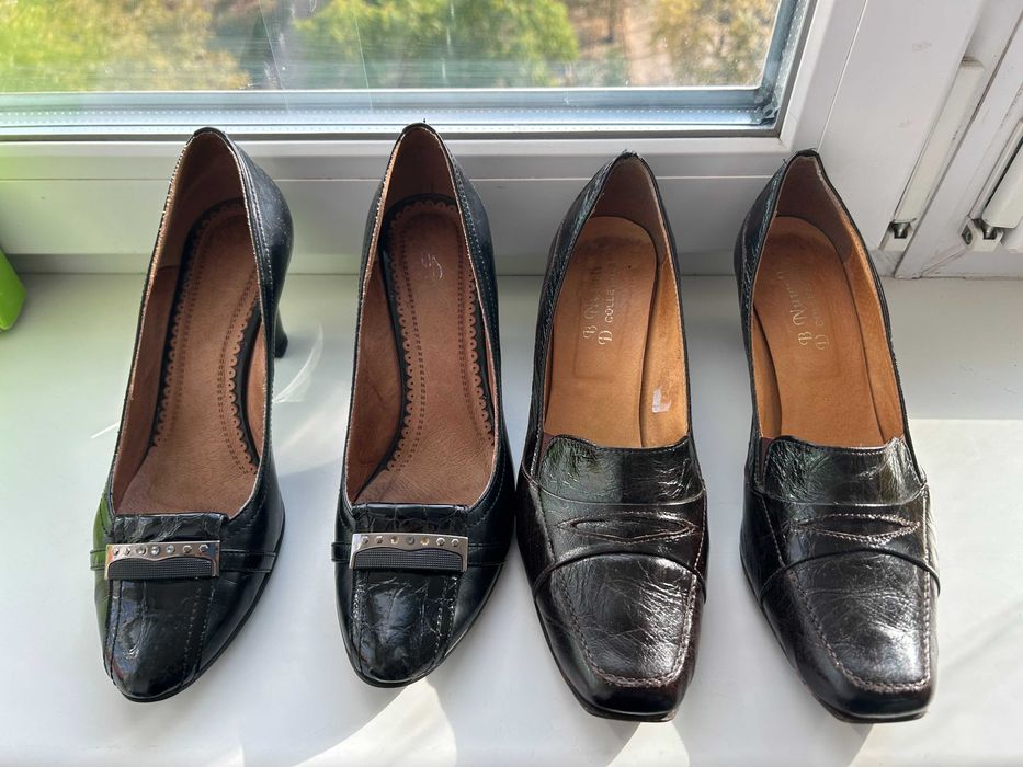 Туфли кожаные  Nivelle Gotti 39-40р. 25-25,5-26 см отличн. сост.