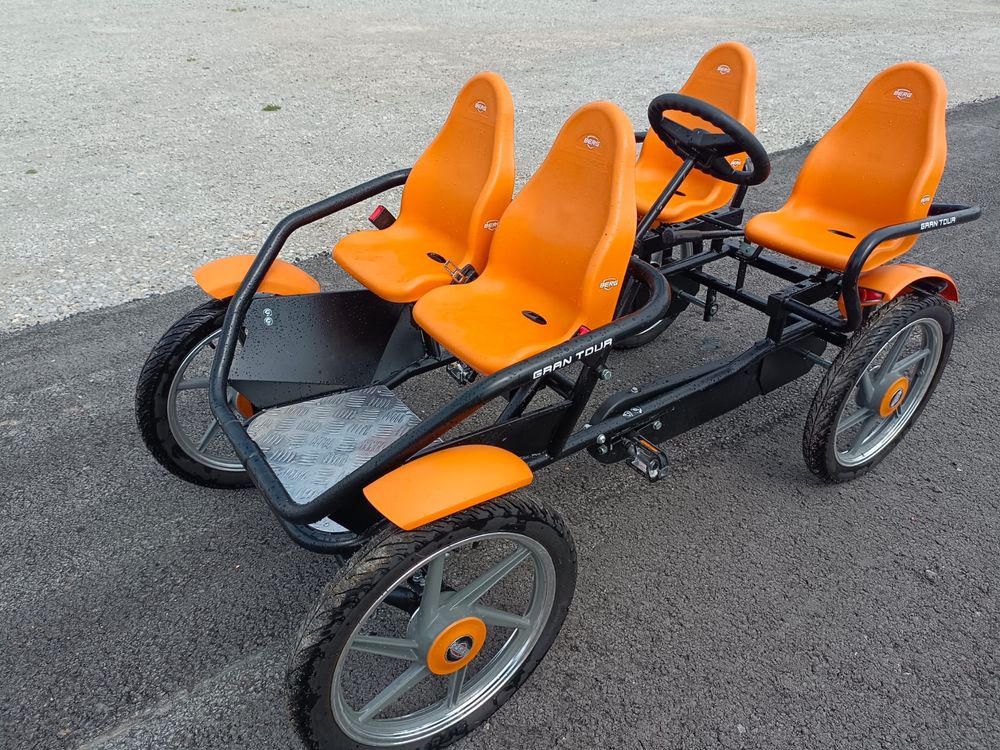 Berg Gokart na pedały - 4 osobowy do 225kg