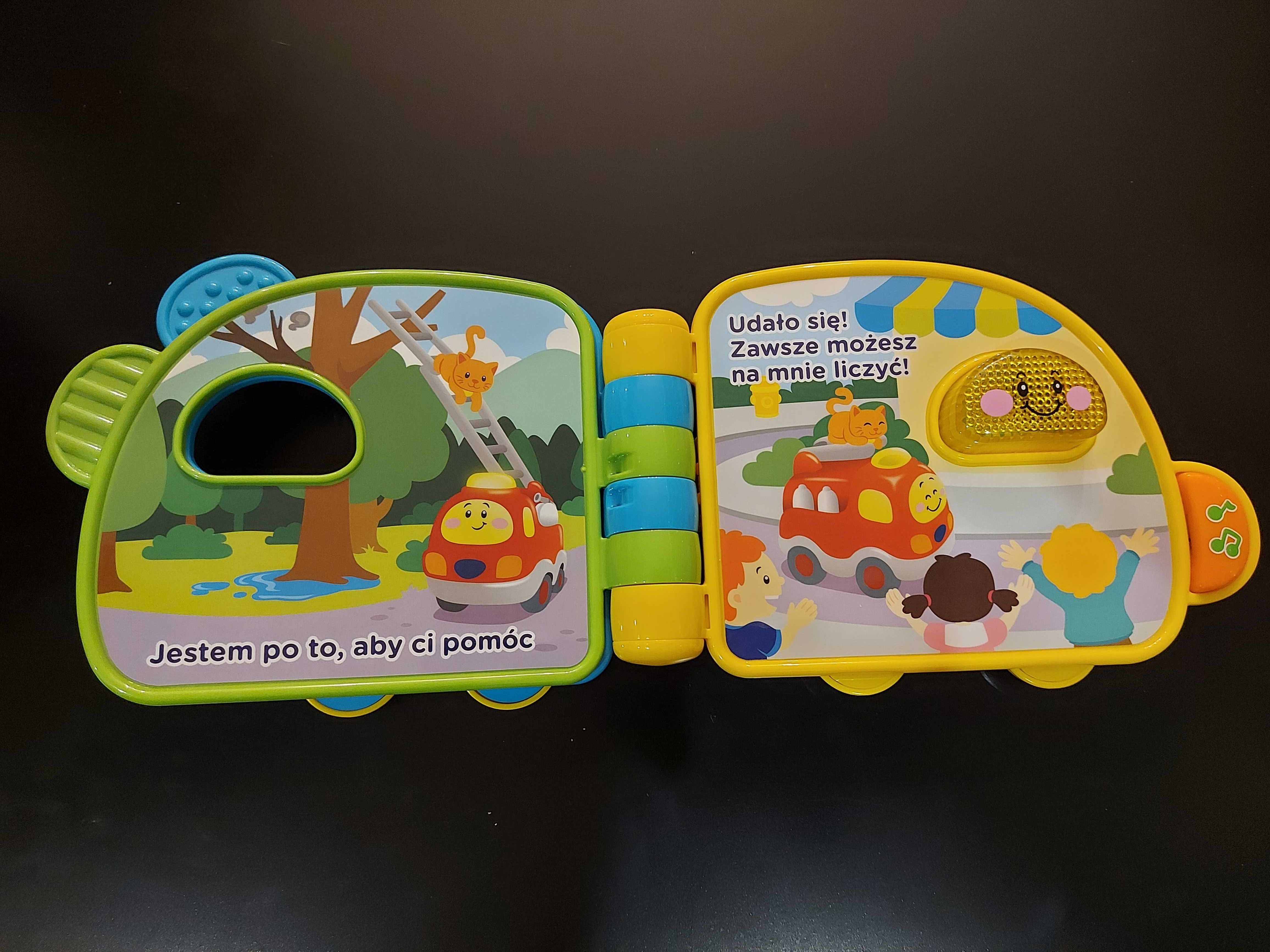 Książeczka edukacyjna Cała naprzód Tut Tut Autka - Vtech