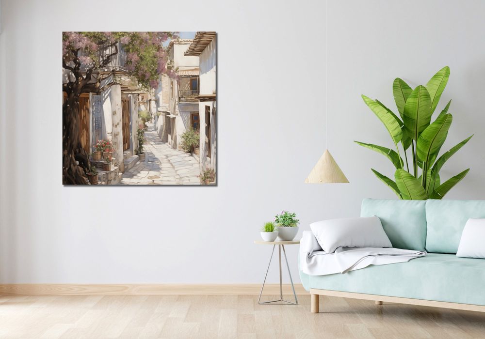 Obraz 100x100cm Urok Starego Miasta