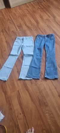 Spodnie jeansowe 2 pak rozm.158 H&M