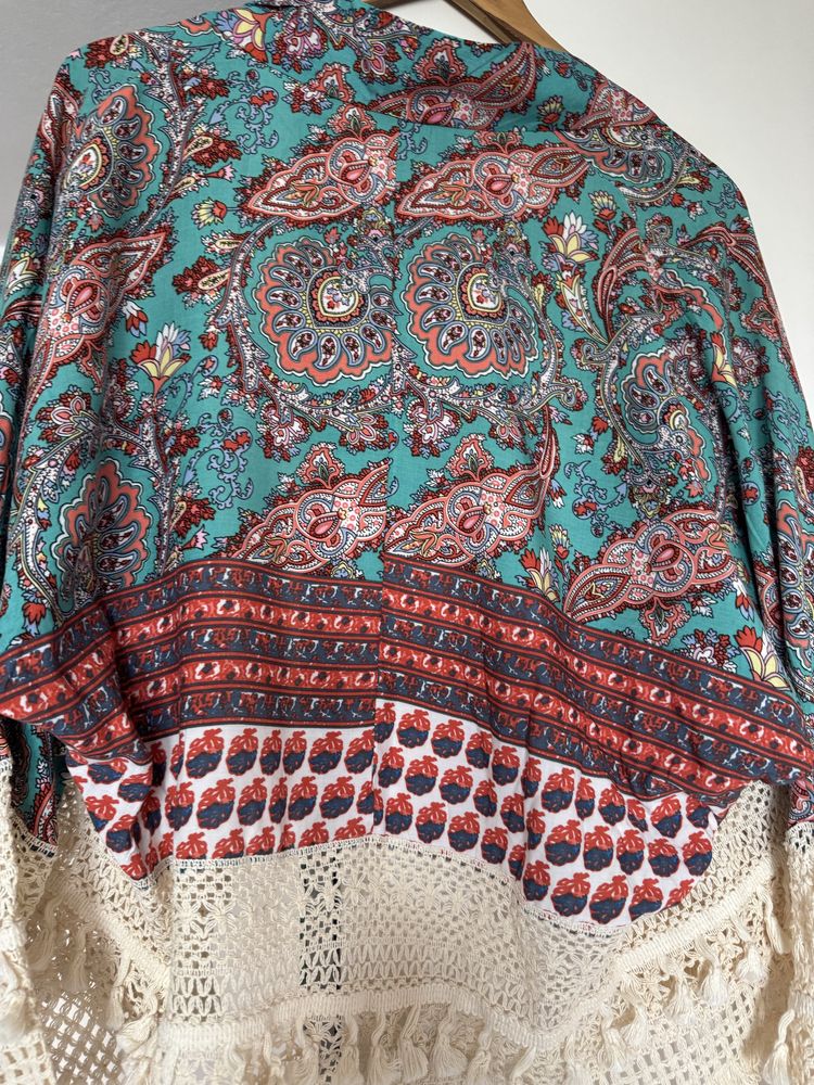 Narzutka letnia w stylu boho