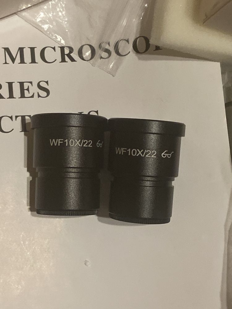 mikroskop Stereo mikroskop trójokularowy głowica