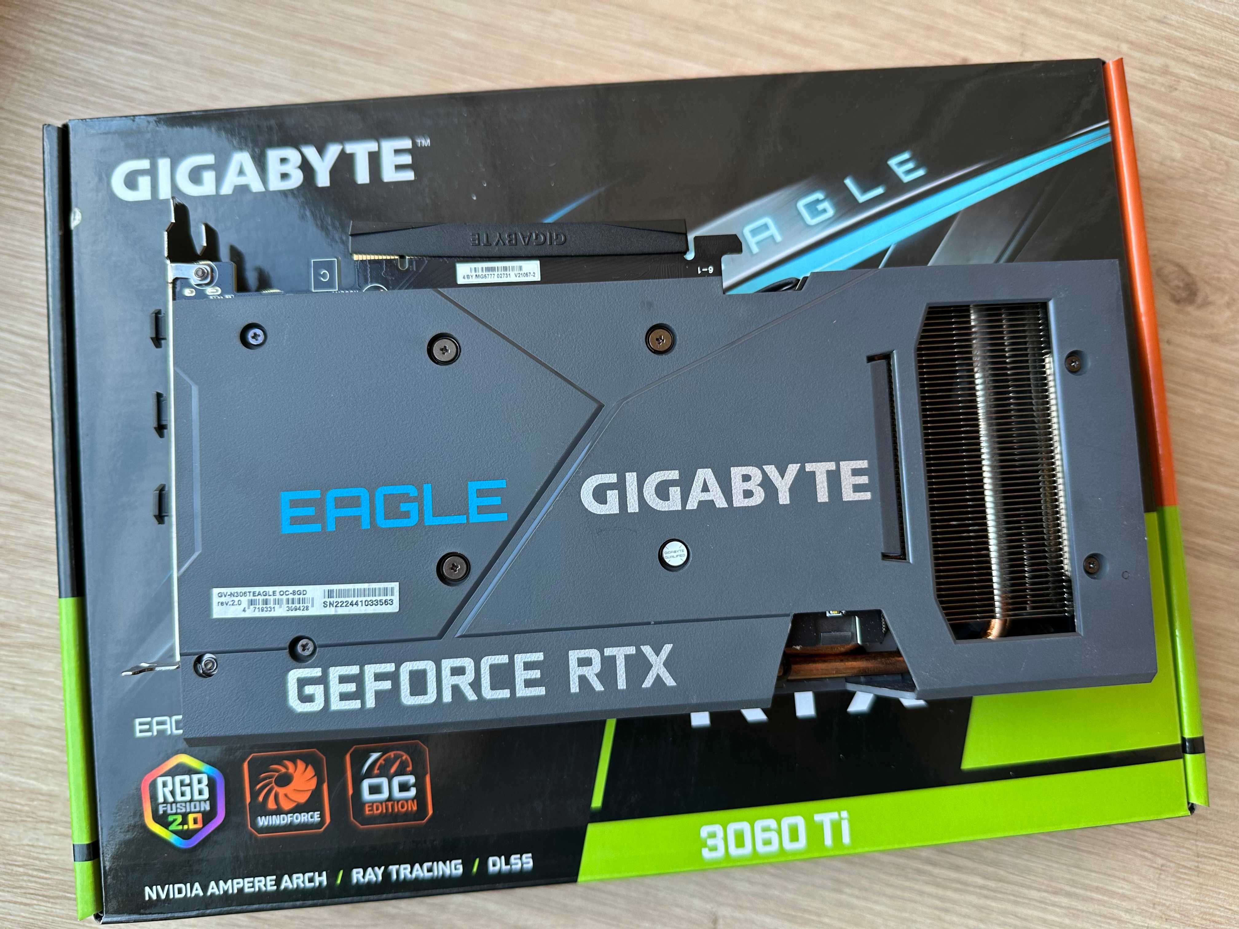Відеокарта Gigabyte GeForce RTX 3060 Ti Eagle OC 8GB GDDR6 (256bit)