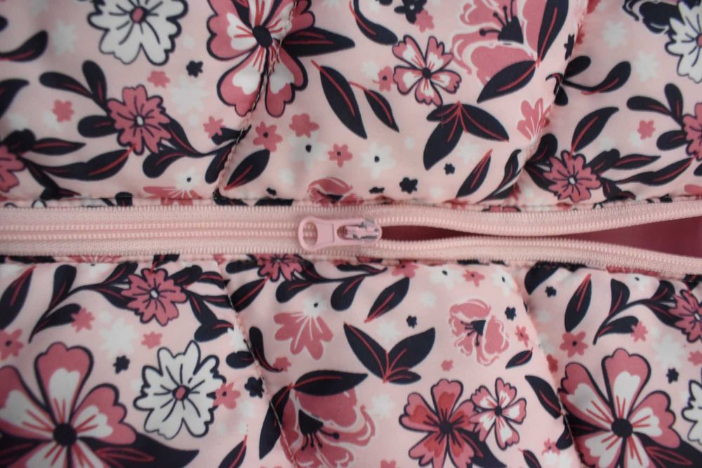 Kamizelka Bezrękawnik Pepco Różowy Kwiaty 74