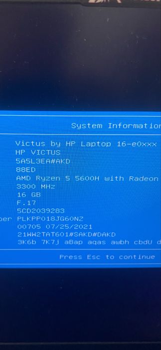 Spzedam laptop gaming Victus by HP Laptop 16-e0xxx