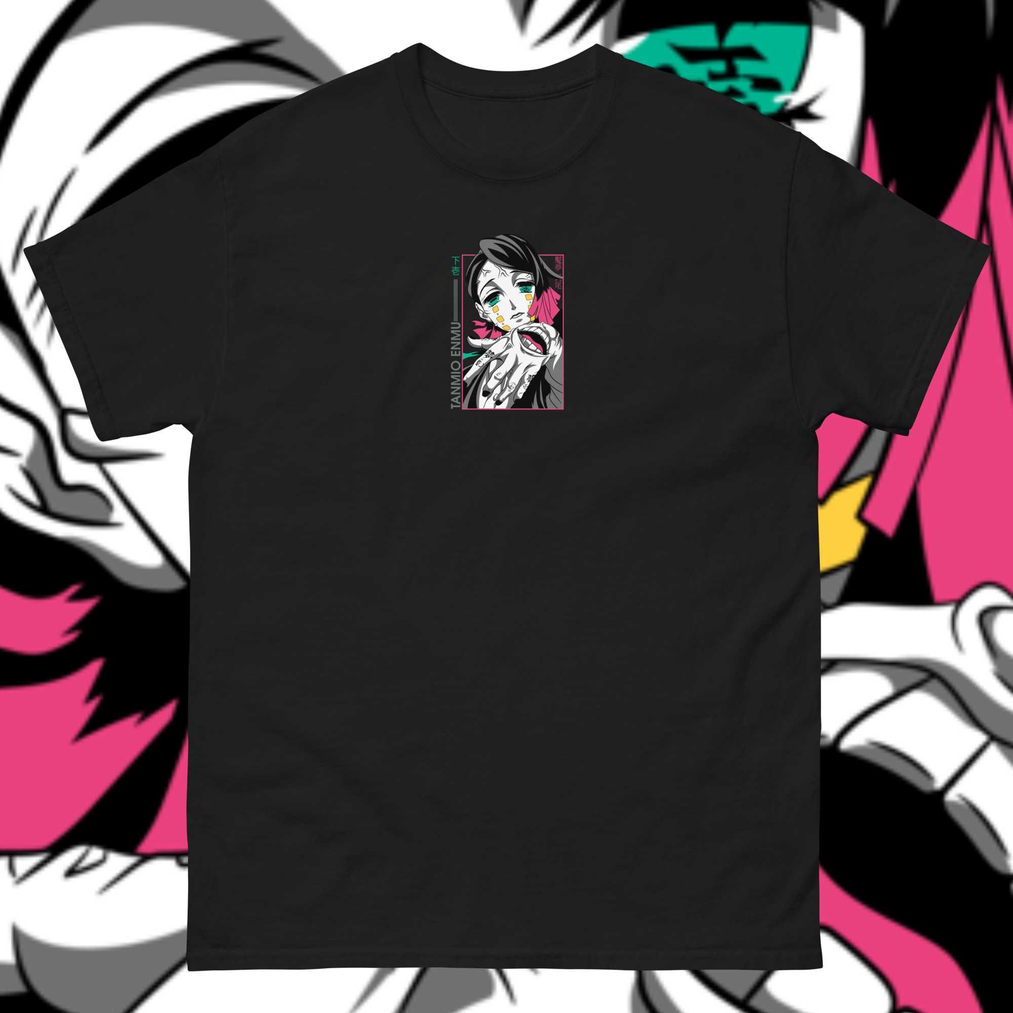 T-shirt Demon Slayer Tanjiro Enmu anime