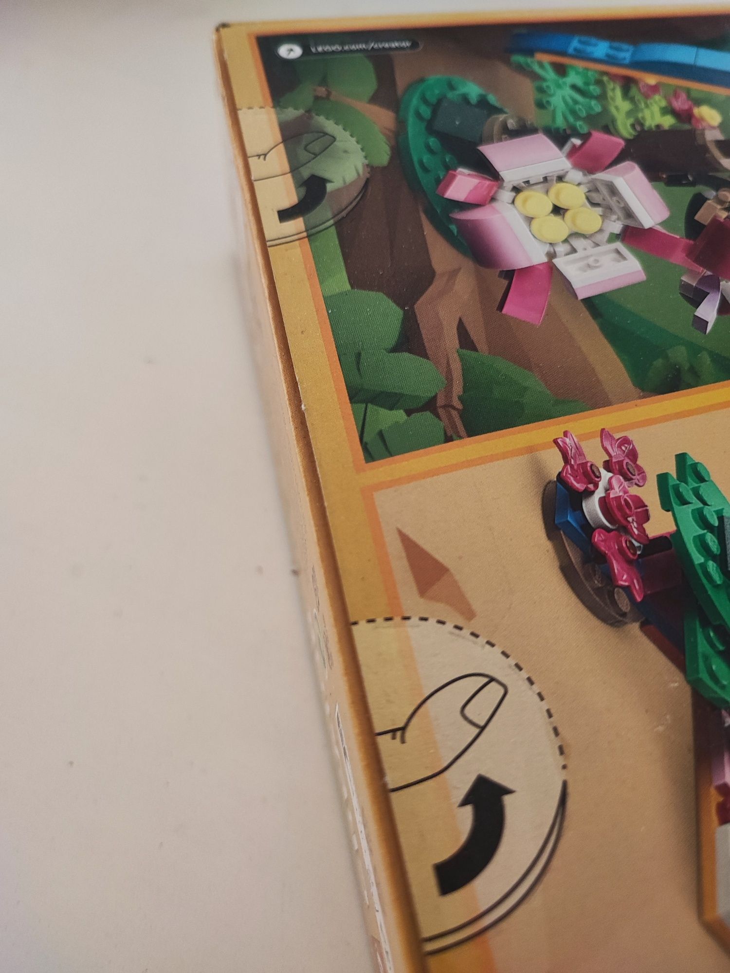LEGO 3 w 1 papuga