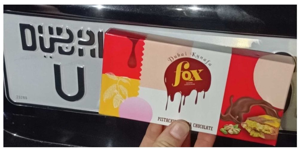 Czekolada dubajska orginalna z Dubaju, aż 80g.