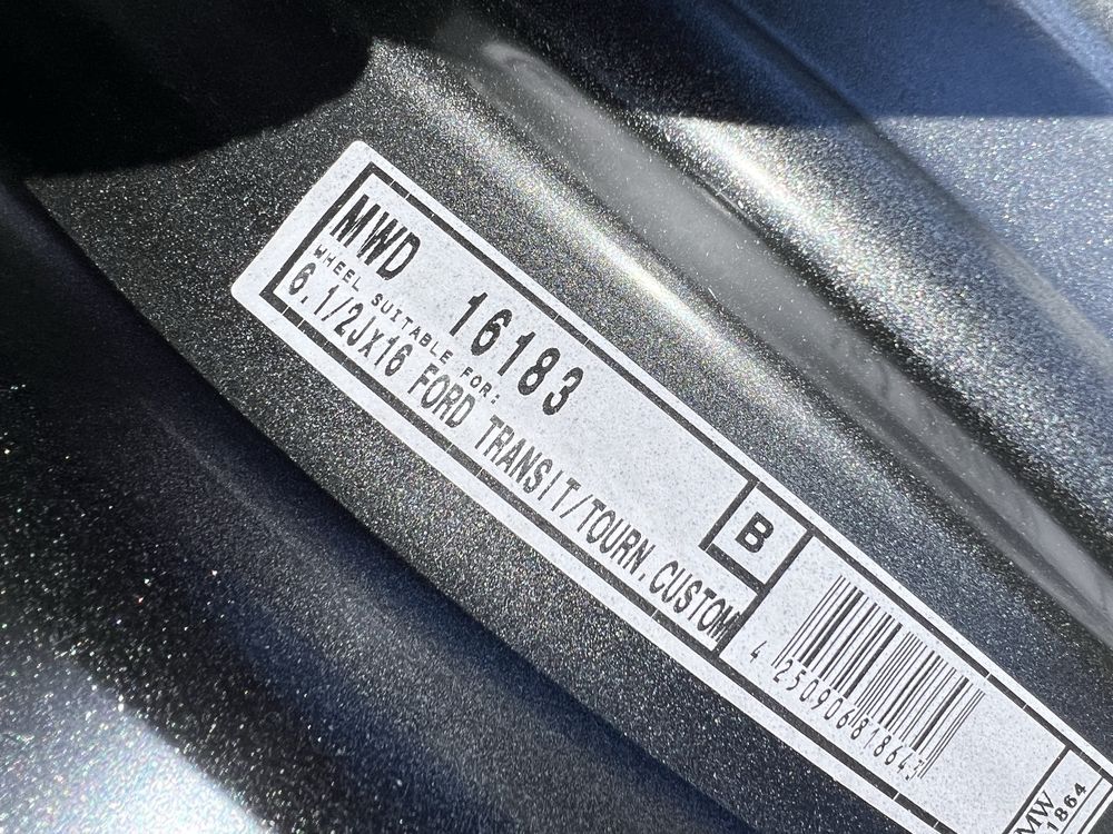 1xfelga stalowa 16” FORD Transit Custom (5x160 ET60) - nowa