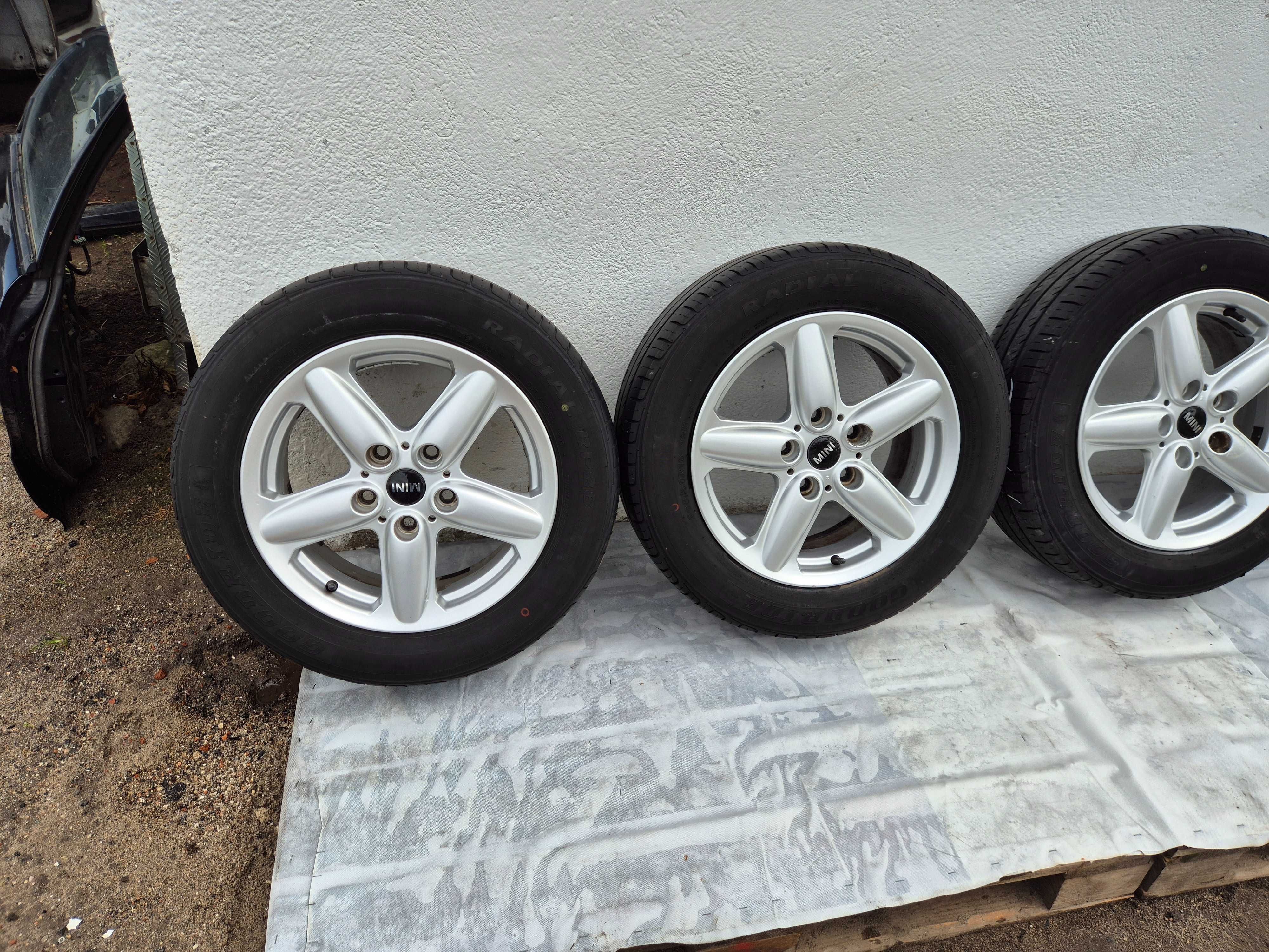 Komplet Kół Koła Felgi 16" Cali 5x120 ET46 MINI COOPER R60 R61 PACEMAN