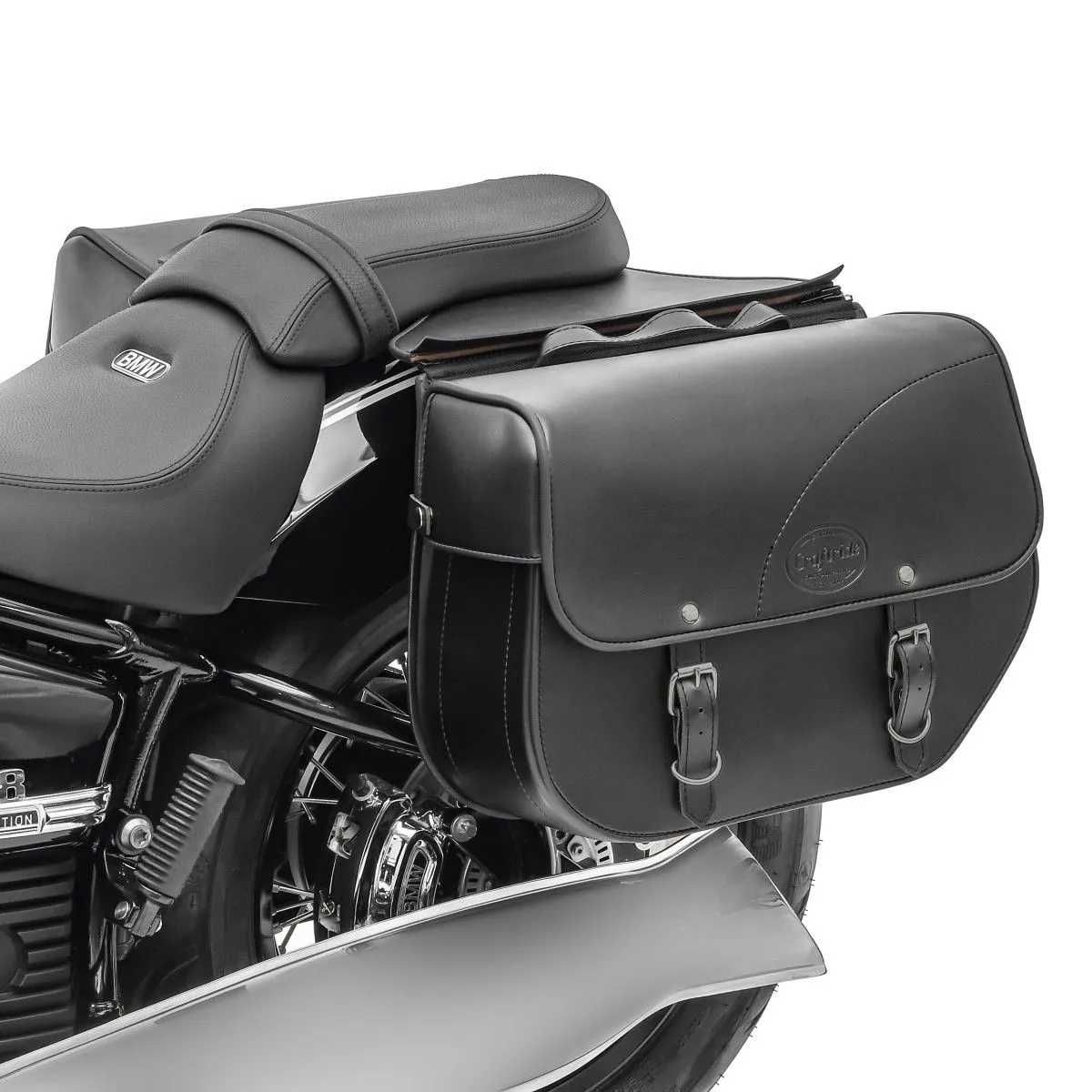Alforges pele grossa chopper mota moto