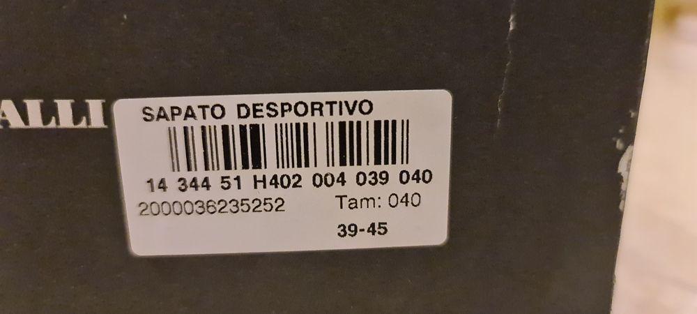 Sapatos Desportivos Giovanni Galli tamanho 39