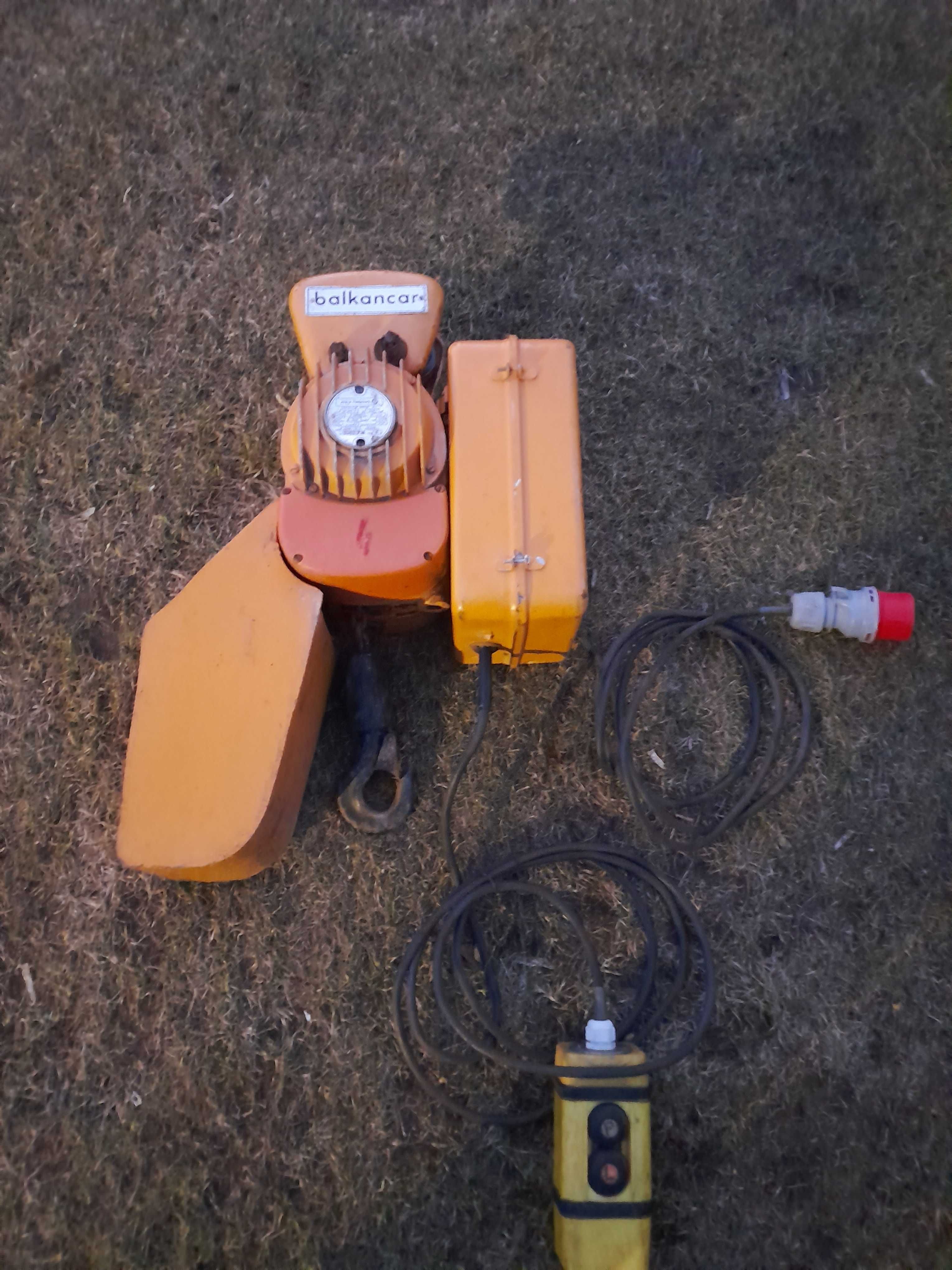Balkancar 250kg suwnica wciagarka elektryczna wyciagnik łańcuchowy