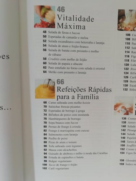 Livro refeições rápidas