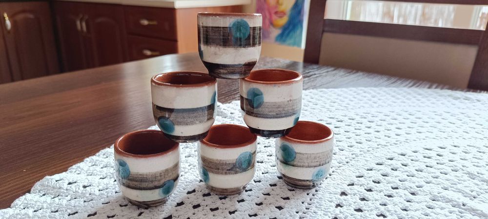 Ceramiczne kieliszki do jajek