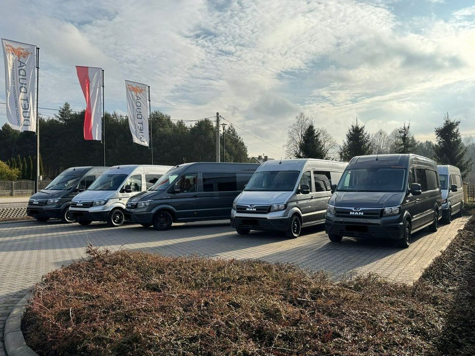 Mercedes-Benz Sprinter  3.180 Automat 7-OSÓB Brygadówka EXTRA LONG L5H3 Nowy 2024 Crafter Man