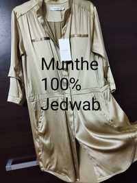 Nowa jedwabna tunika koszula Munthe rm 36