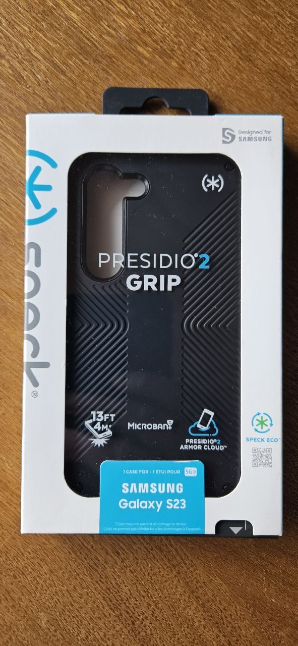 Чохол протиударний Speck Presidio2 Grip для Samsung S23
