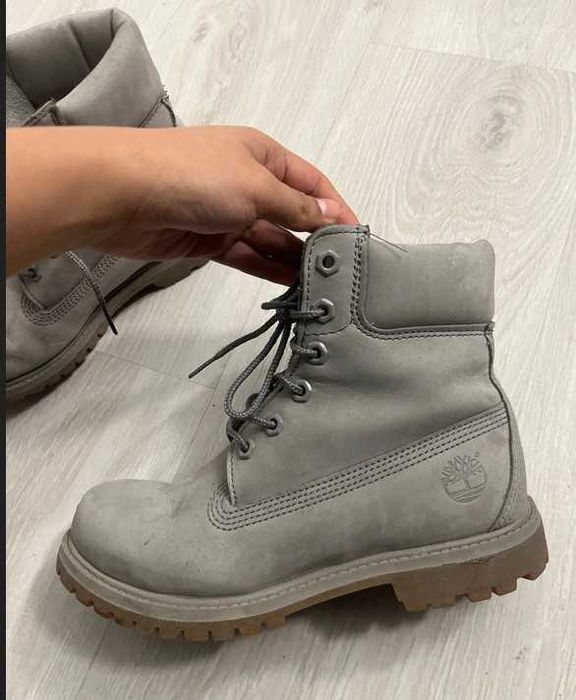 Bota de Couro Timberland tam 36