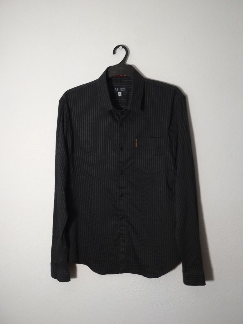 Armani Jeans czarna koszula L/XL