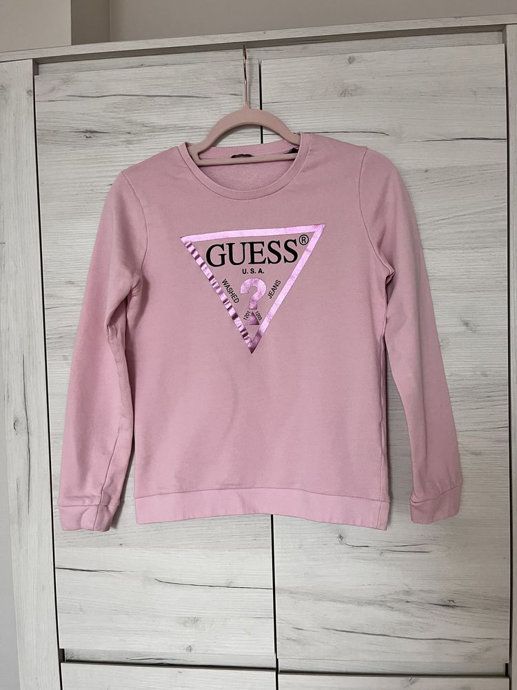 Różowa bluza guess rozmiar 14 158/164 dla dziewczynki